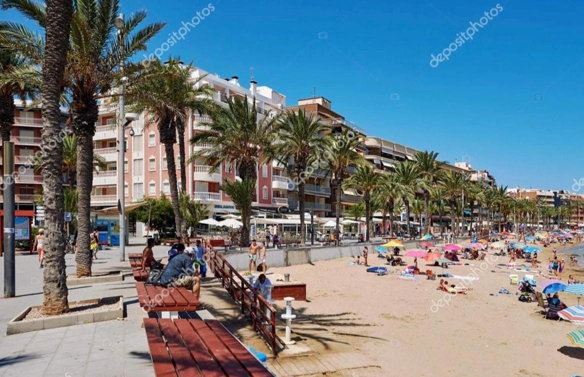 Casa De Espana Torrevieja, Costa Blanca Beach Bagian luar foto